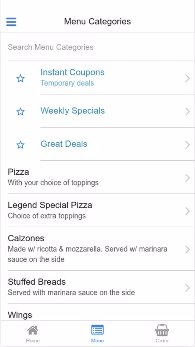 Legend Pizza Hamden Screenshots