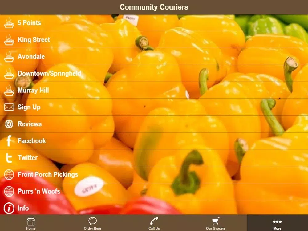 Community Couriers of Jacksonville iPad स्क्रीनशॉट