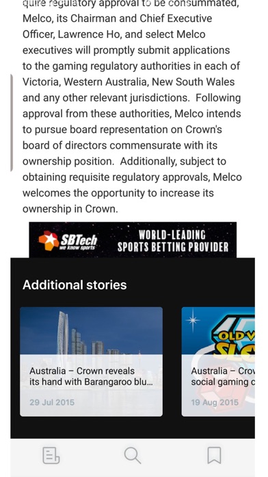 G3 Newswire Screenshots