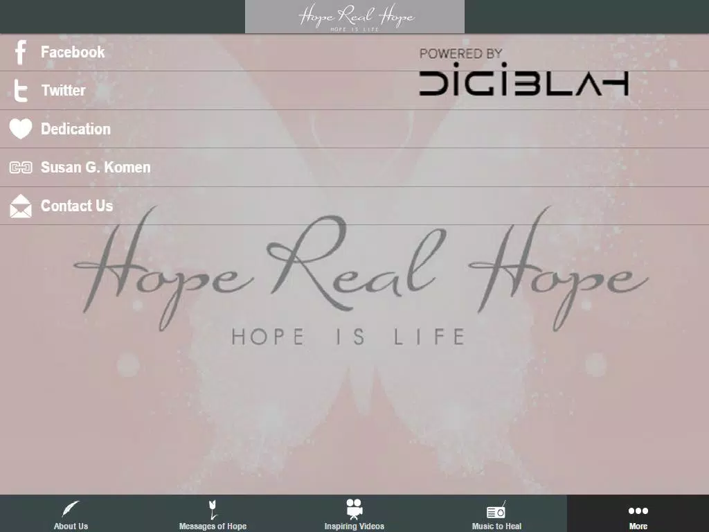Hope Real Hope iPad Screenshots