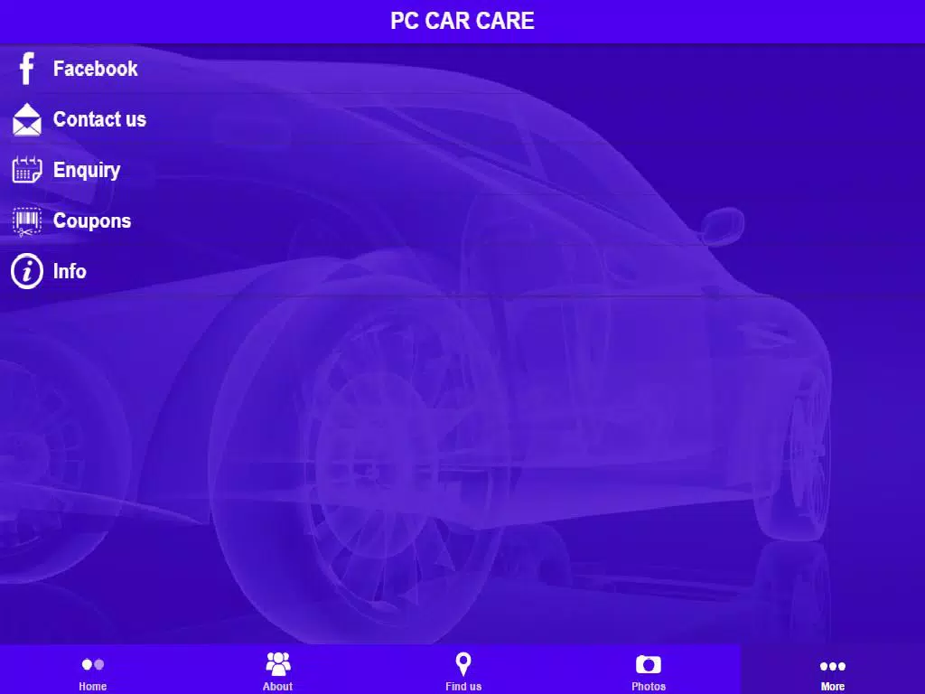 PC CAR CARE iPad Screenshots