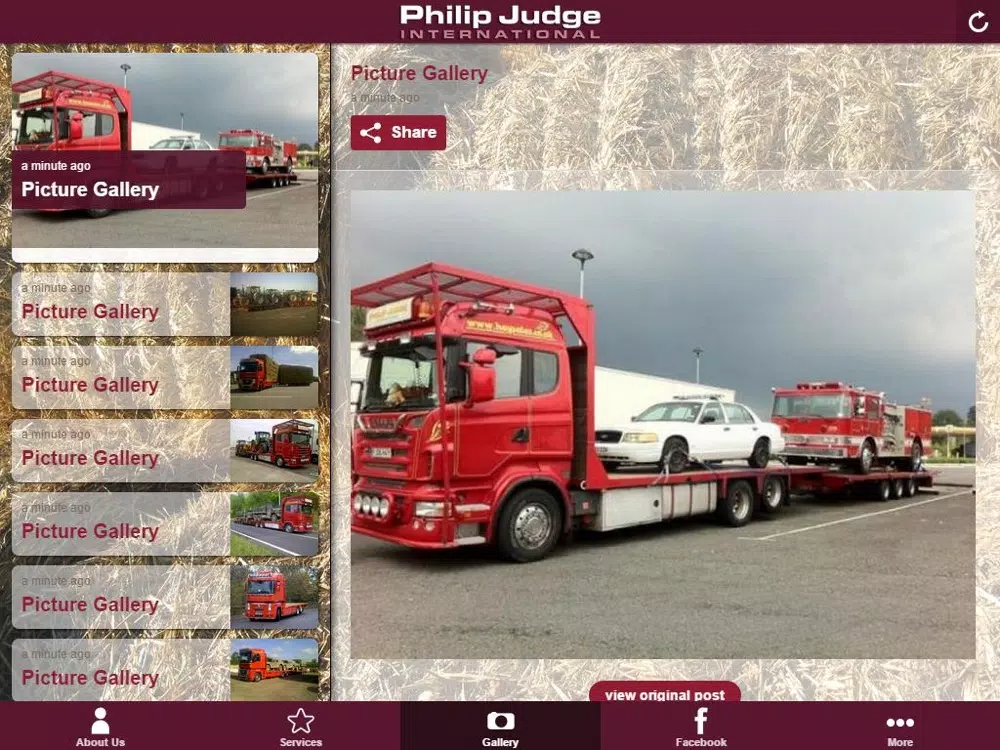 Philip Judge International iPad Screenshots