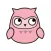 Owl Moji Kawaii emoji