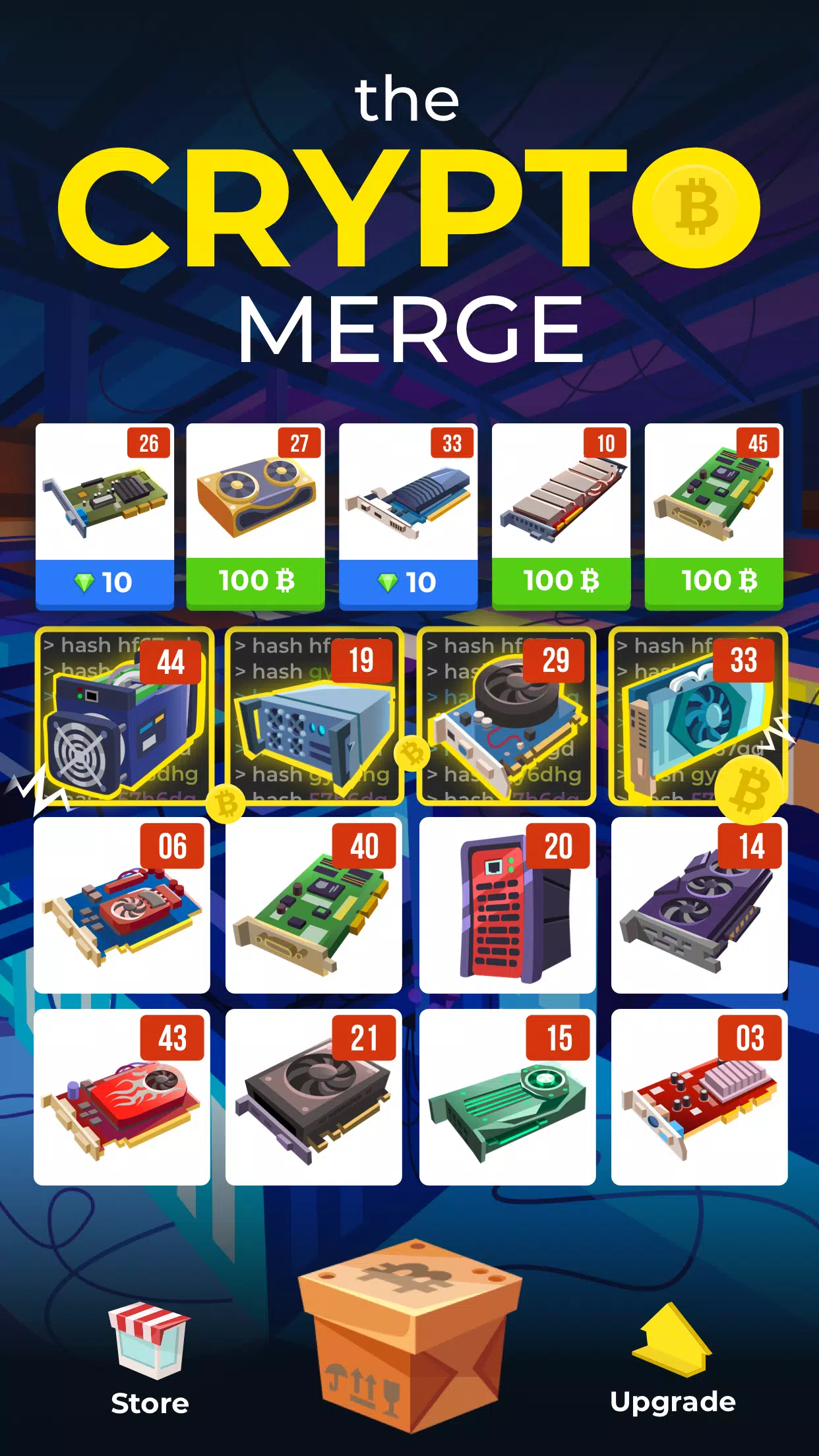 The Crypto Merge: BTC mining Screenshots