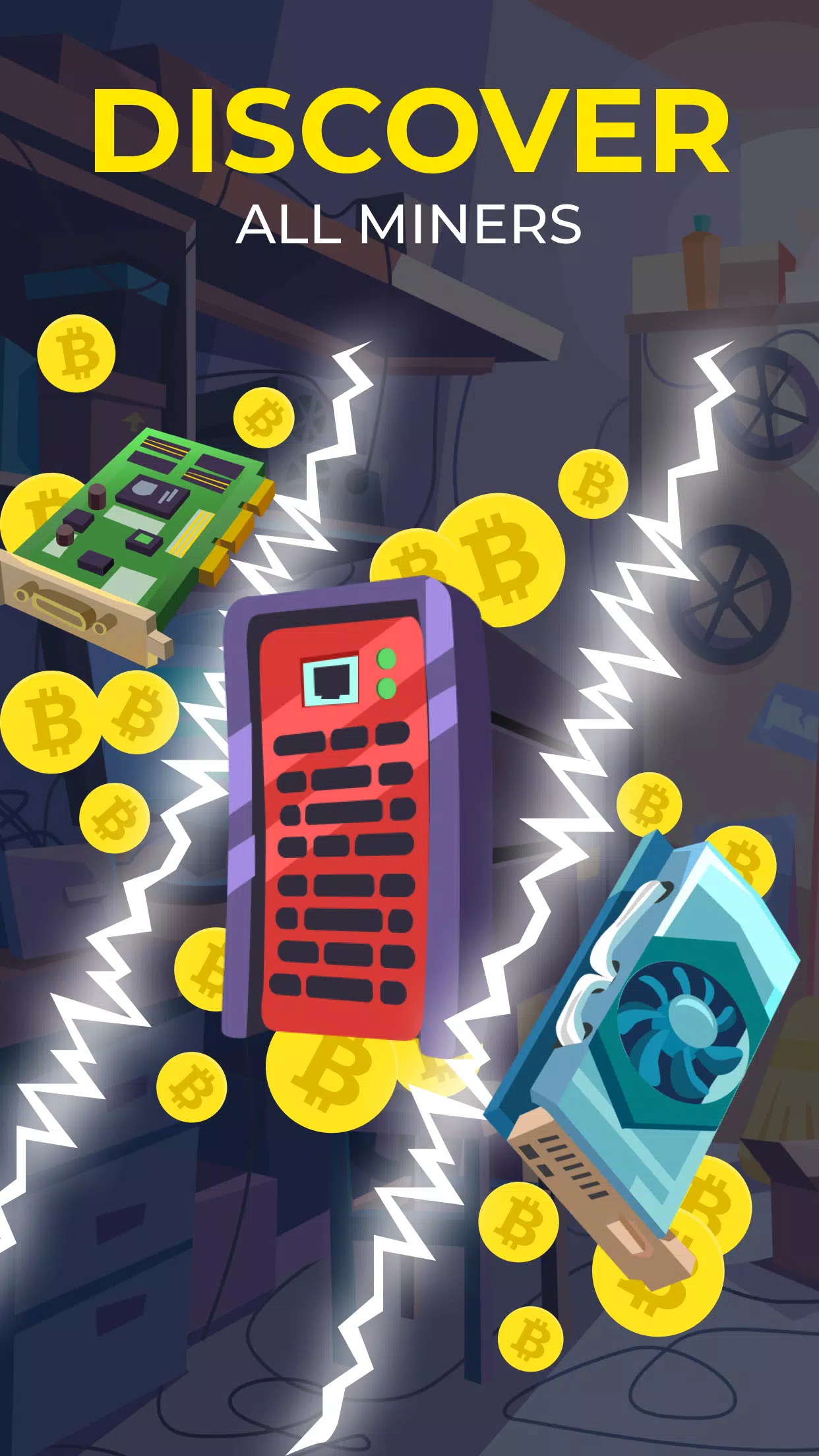 The Crypto Merge: BTC mining Screenshots
