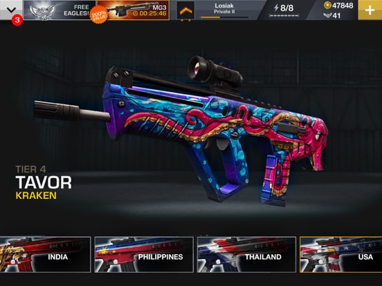 Gun 2 Shooting Game : FPS iPad  스크린샷