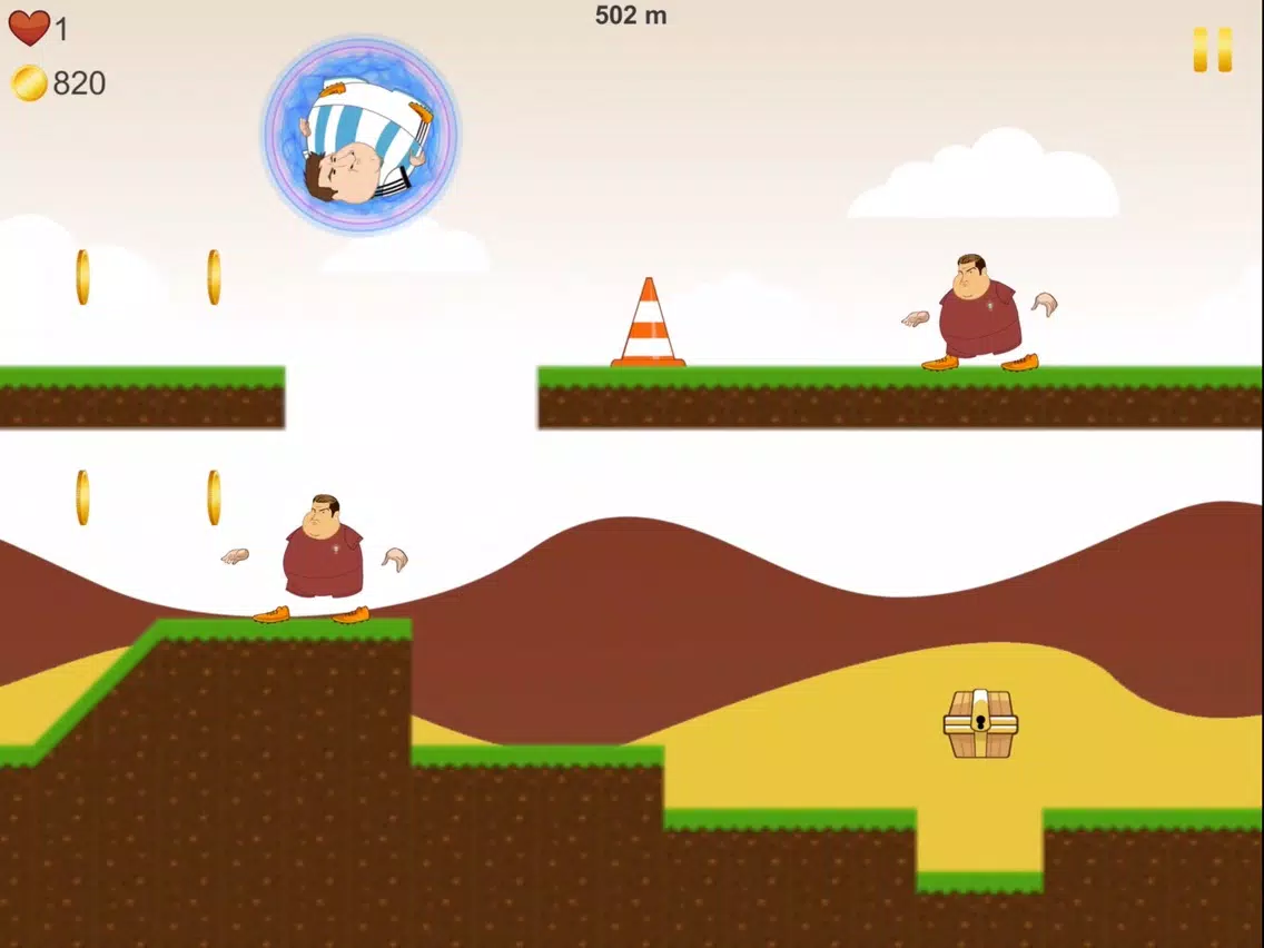 FAT Soccer Run iPad  Ekran Görüntüleri
