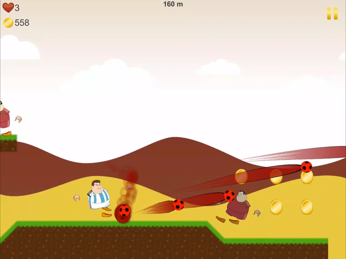 FAT Soccer Run iPad  Ekran Görüntüleri