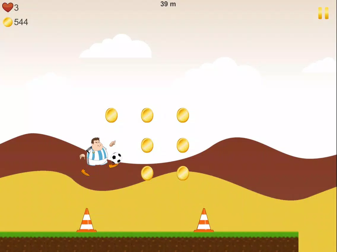 FAT Soccer Run iPad  Ekran Görüntüleri