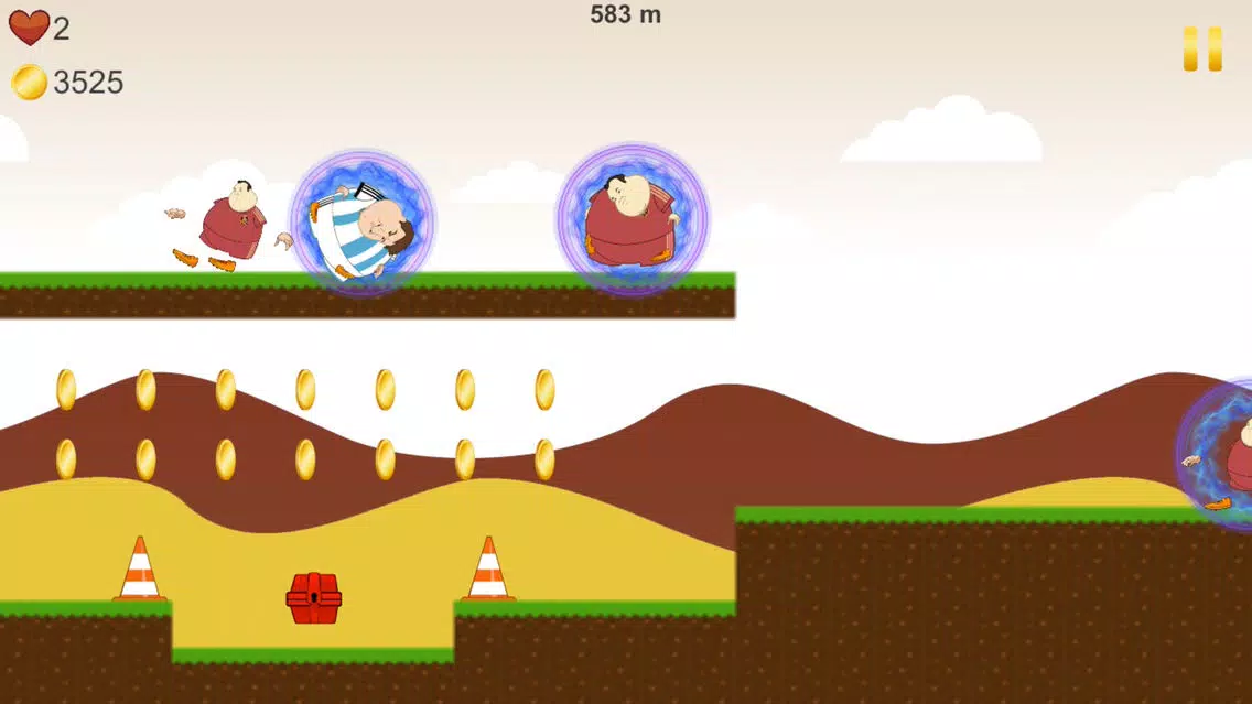 FAT Soccer Run Ekran Görüntüleri