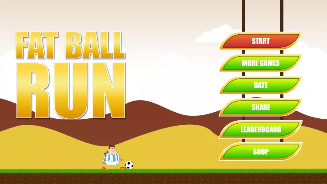 FAT Soccer Run Ekran Görüntüleri