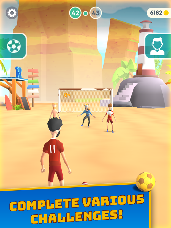 Flick Goal! iPad 應用截圖