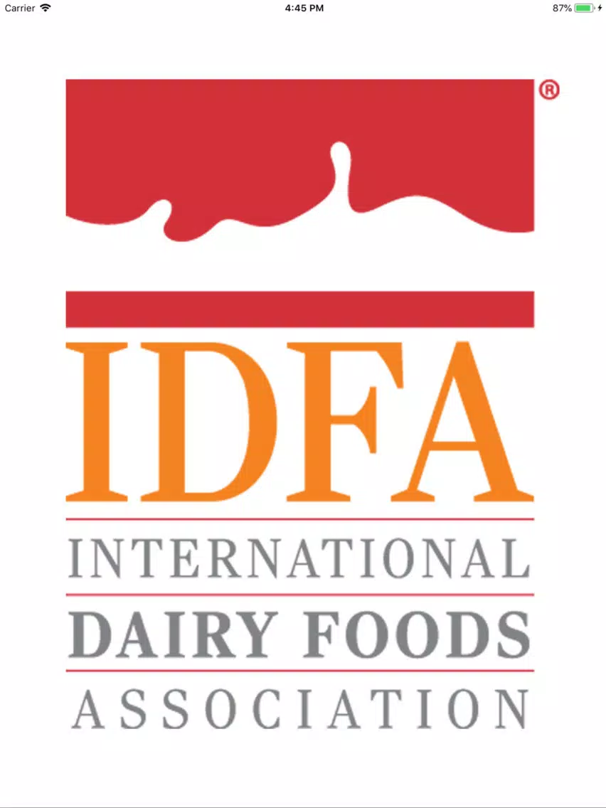 Dairy IDFA iPad Screenshots