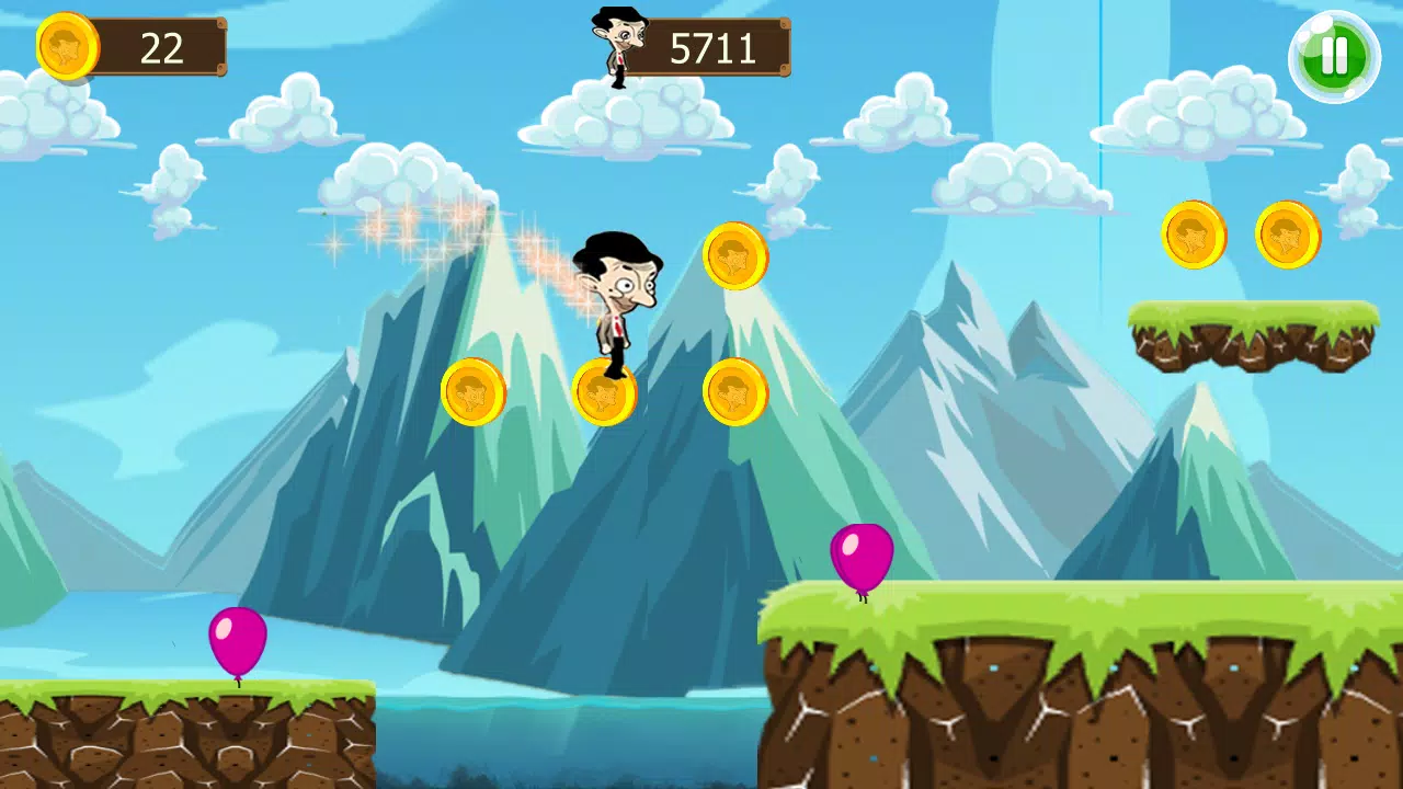 Mr Pean Adventure Run Screenshots