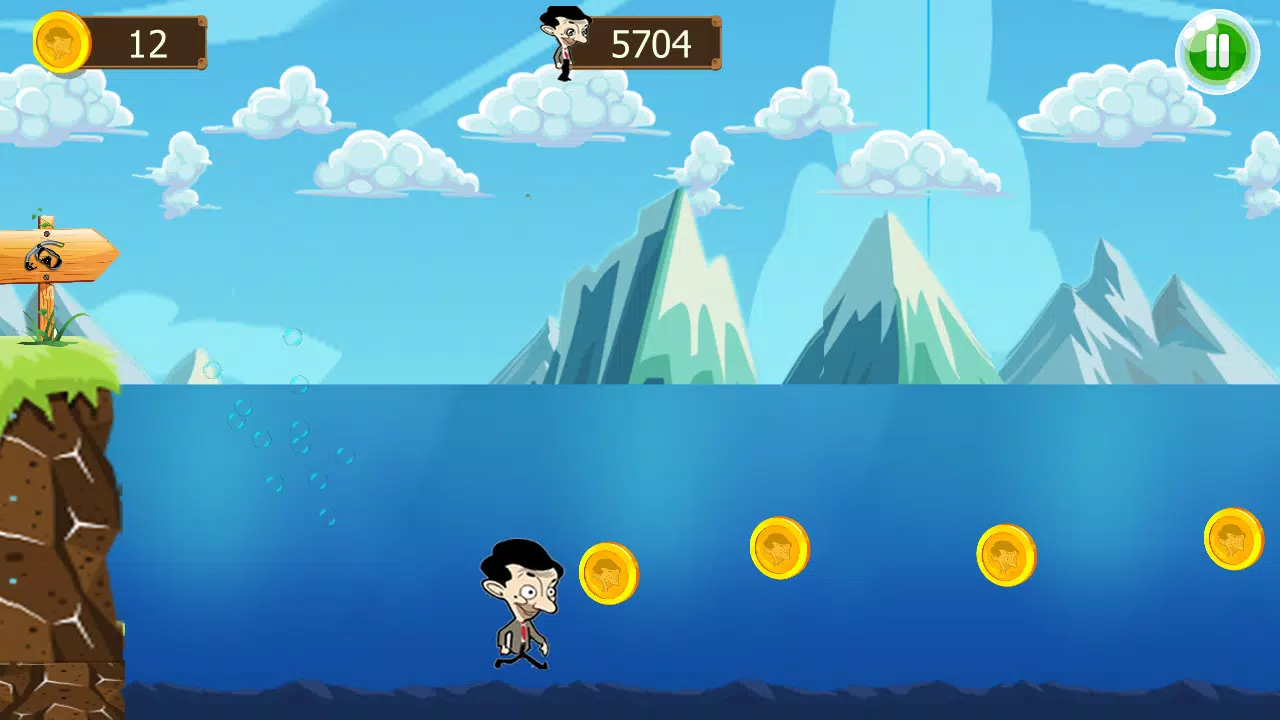 Mr Pean Adventure Run Screenshots