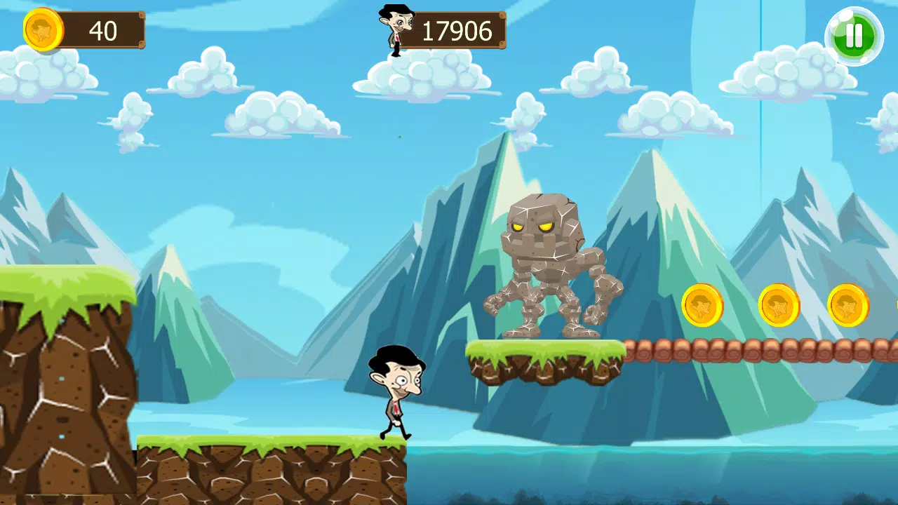 Mr Pean Adventure Run Screenshots