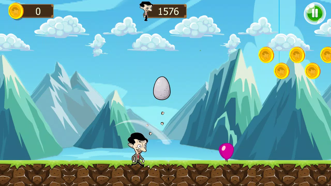 Mr Pean Adventure Run Screenshots
