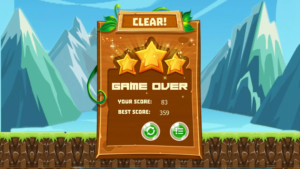 Mr Pean Adventure Run Screenshots