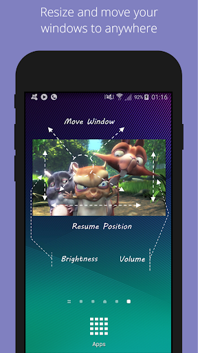 Lua Player Pro (HD POP-UP) Screenshots