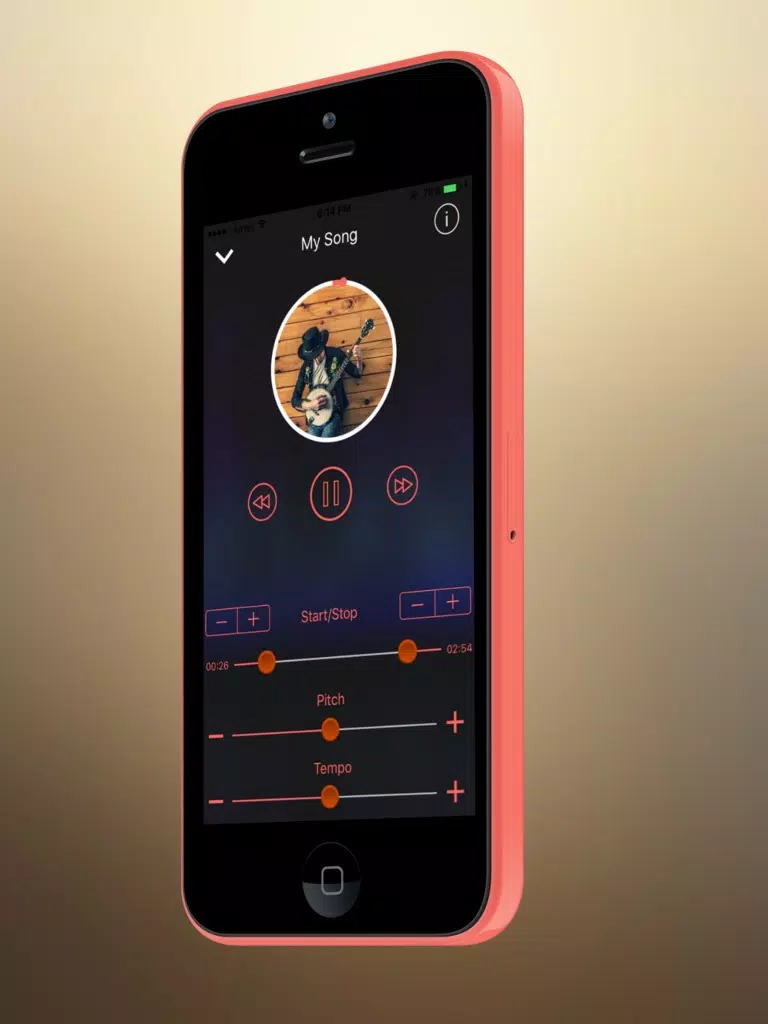 Music Practice - Slow Down Music Trainer, Change Music Tempo & Pitch, Loop Songs iPad Screenshots