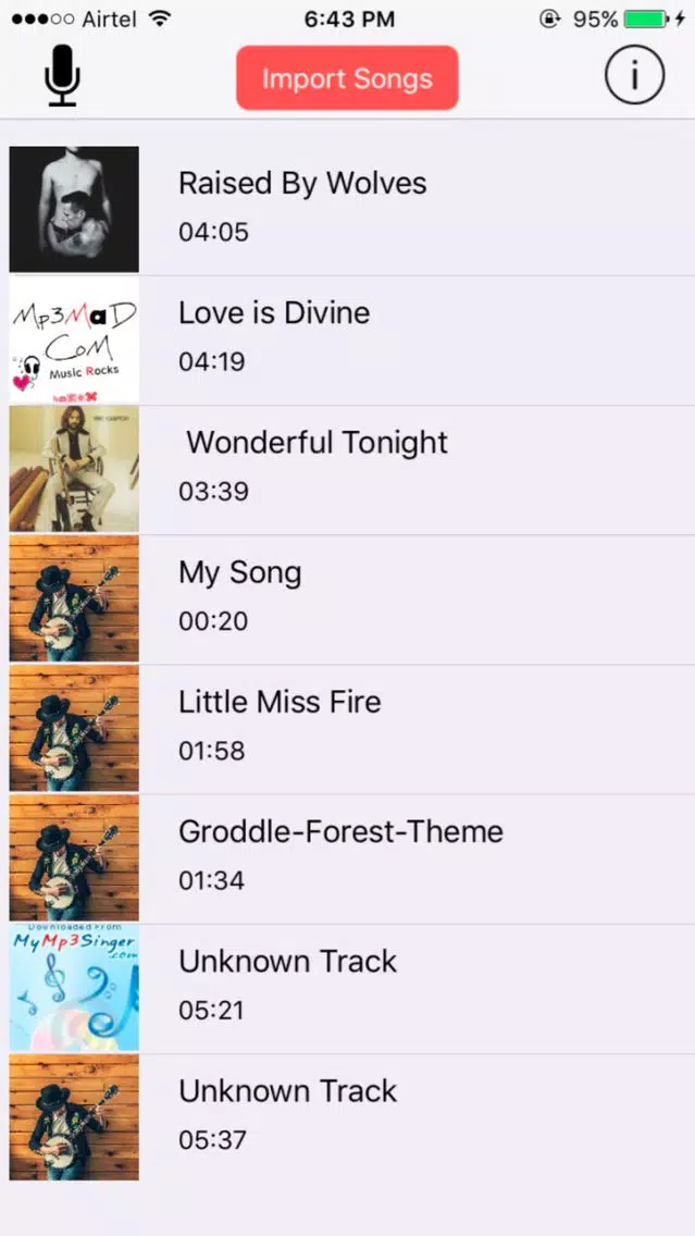 Music Practice - Slow Down Music Trainer, Change Music Tempo & Pitch, Loop Songs Screenshots