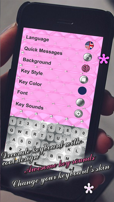 Free Fashionable Keyboard – Customize Your Keyboards with Fancy and Beautiful Color.s Screenshots