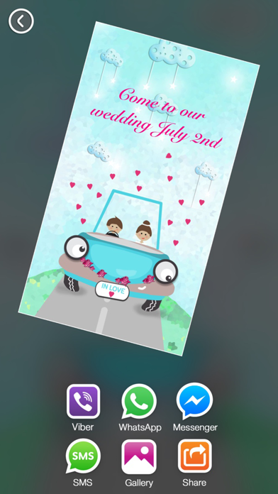 Capturas de tela do Wedding Invitations Maker – Create The Best Free Invitation Design.s For Special Occasion