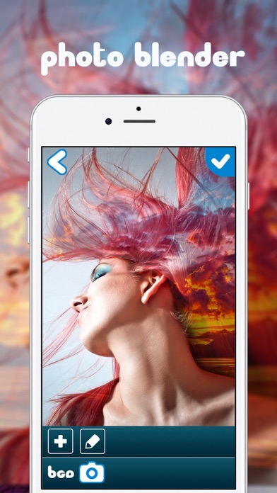 Photo Blender Camera – Free Picture Edit.or App Screenshots