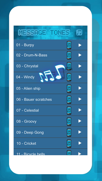 Message Tones – Best Music Notification Ringtone Alerts For Setting Your iPhone's Sound.s Screenshots