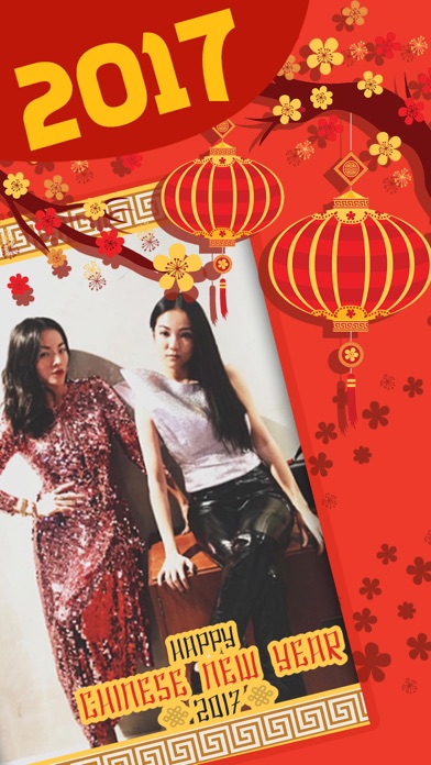 Chinese New Year Photo Frames – Sticker Camera Ekran Görüntüleri
