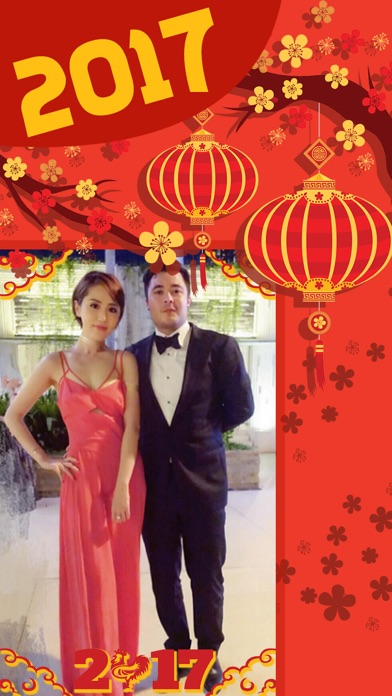 Chinese New Year Photo Frames – Sticker Camera Ekran Görüntüleri