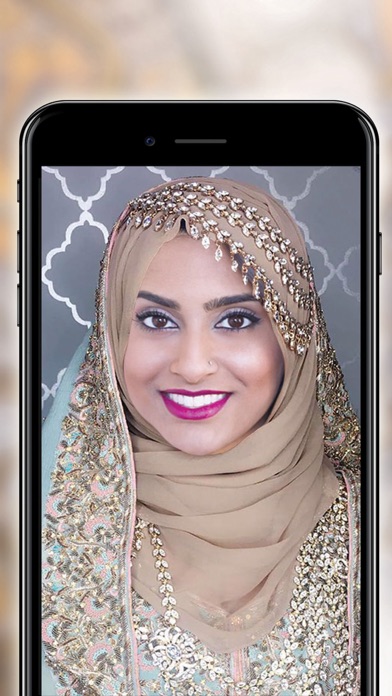 Wedding Hijab Photo Montage - Free Face Decorator Screenshots
