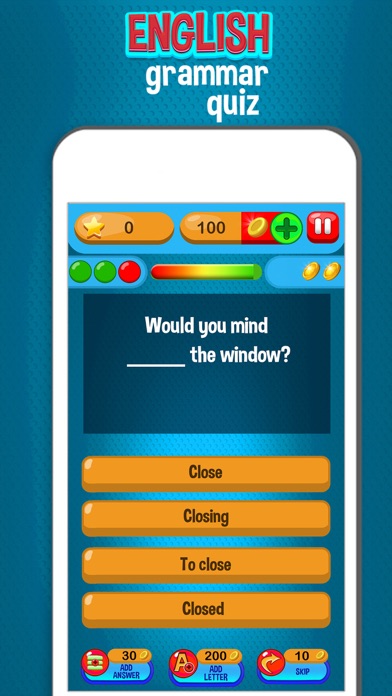 English Grammar Quiz – Free Test of Your Knowledge Screenshots
