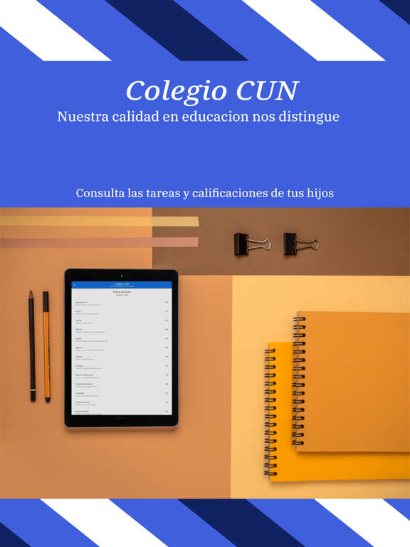 Colegio CUN iPad Screenshots