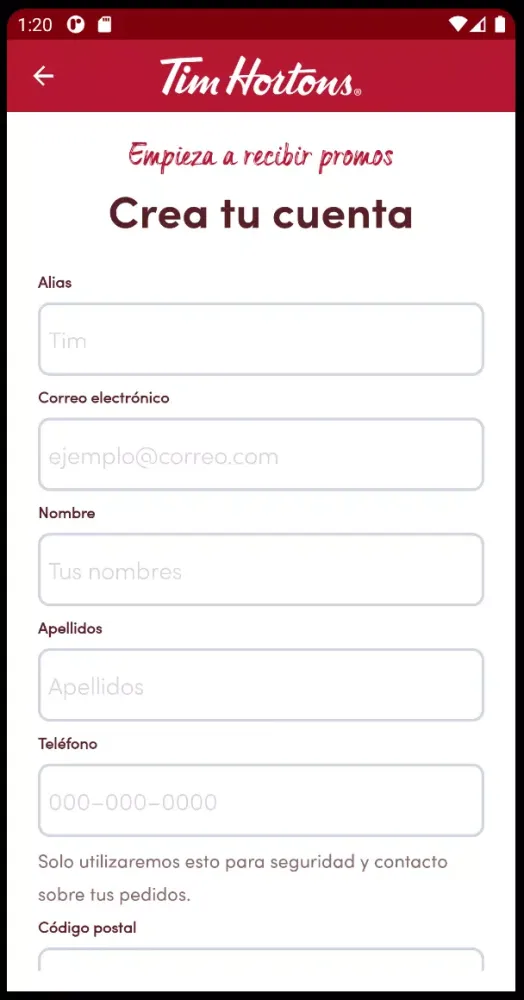 THMX App Screenshots