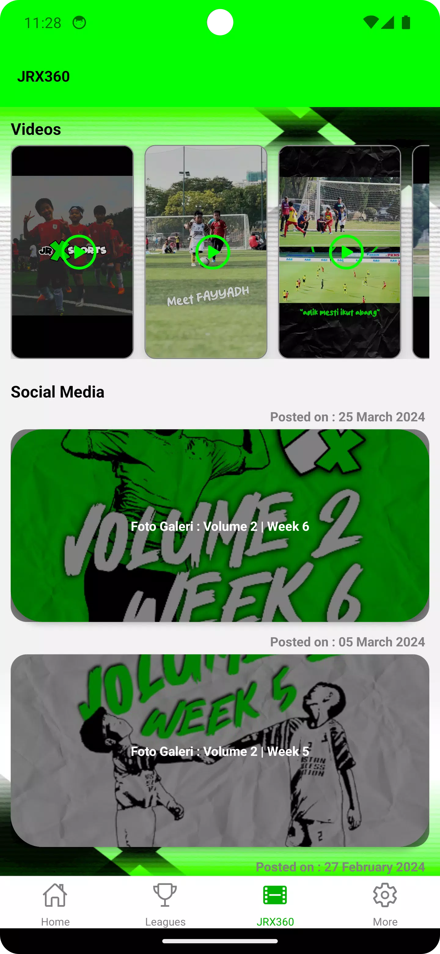 Capturas de pantalla de JuniorX