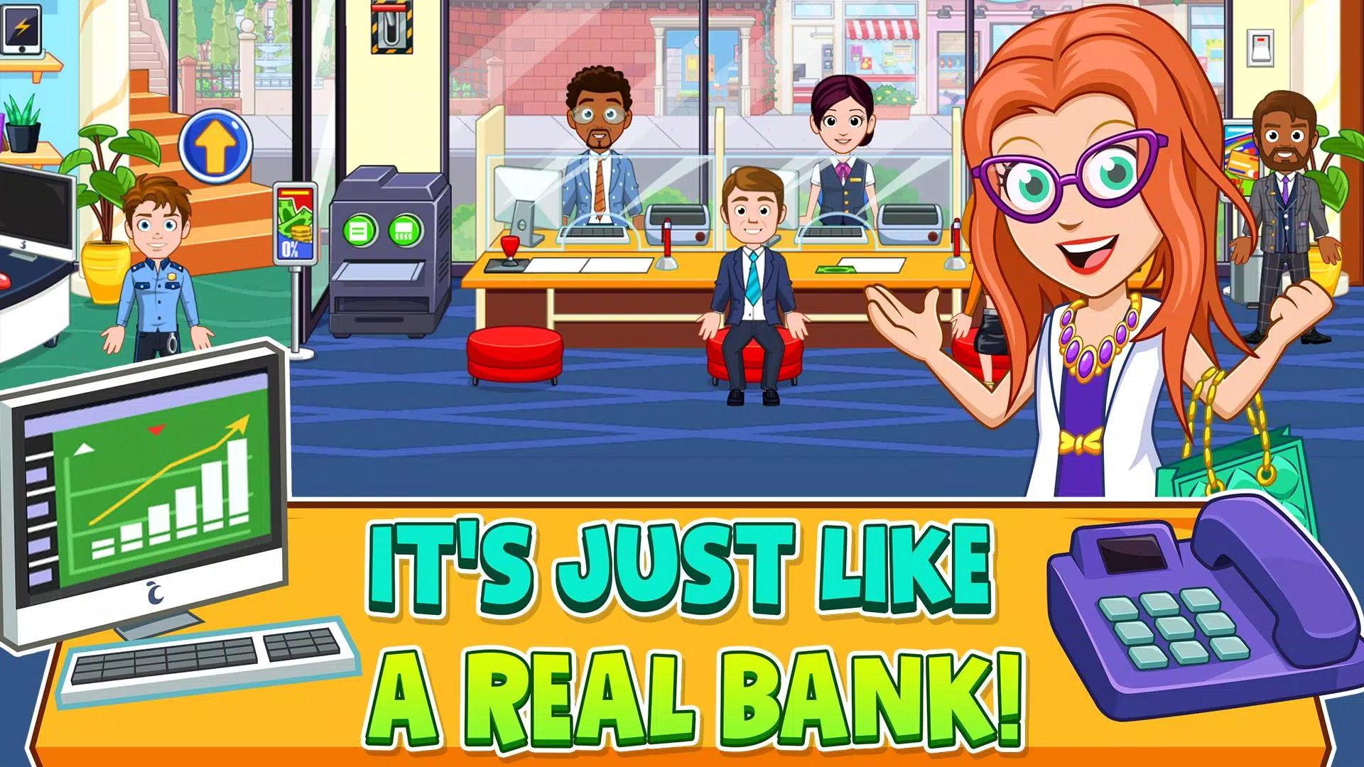 My City : Bank Screenshots
