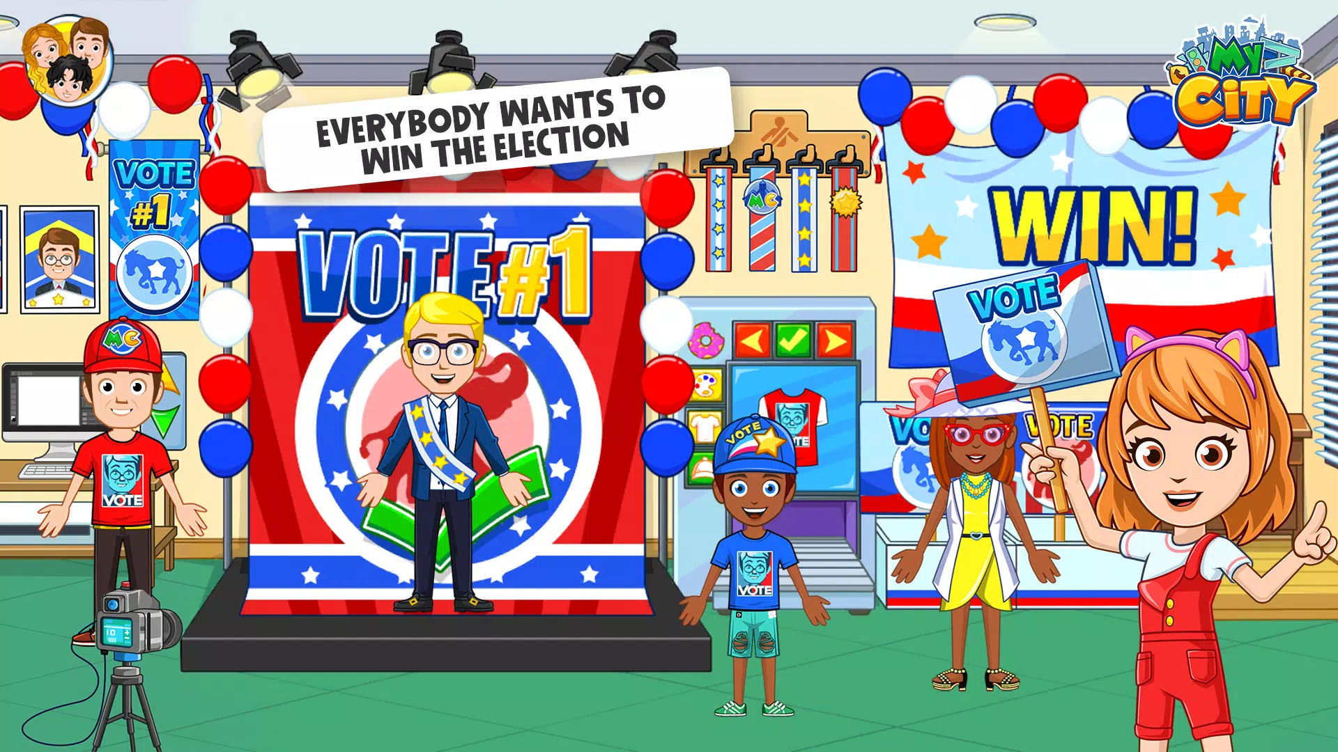 My City : Election Day Screenshots