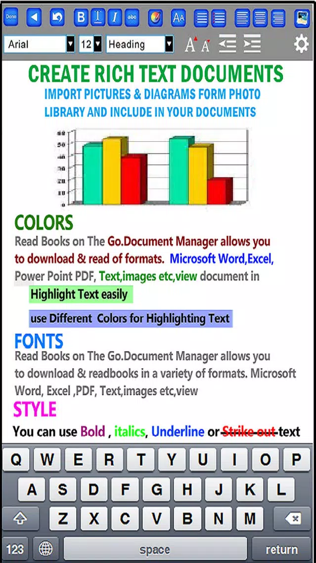 myOffice - Microsoft Office Edition, Office Viewer, Word Processor and PDF Maker Screenshots