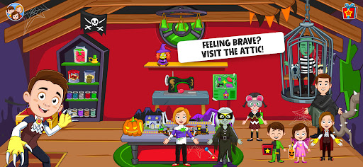 My Town Halloween - Ghost game Screenshots