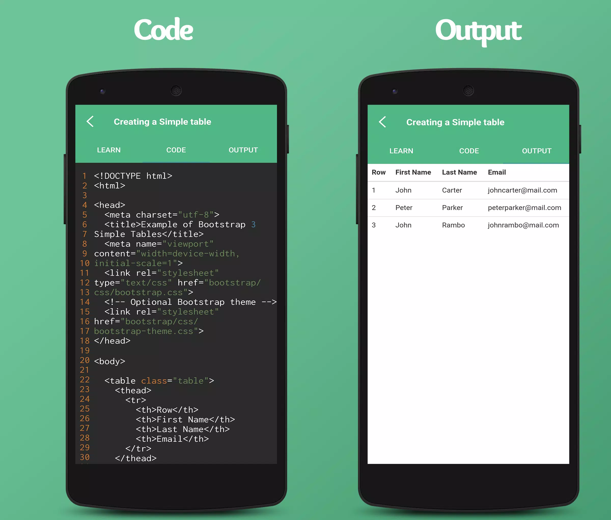 Learn Web Programming Screenshots