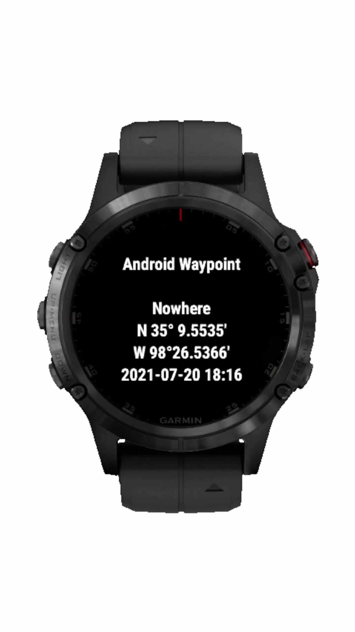 Waypoint to Connect IQ應用截圖