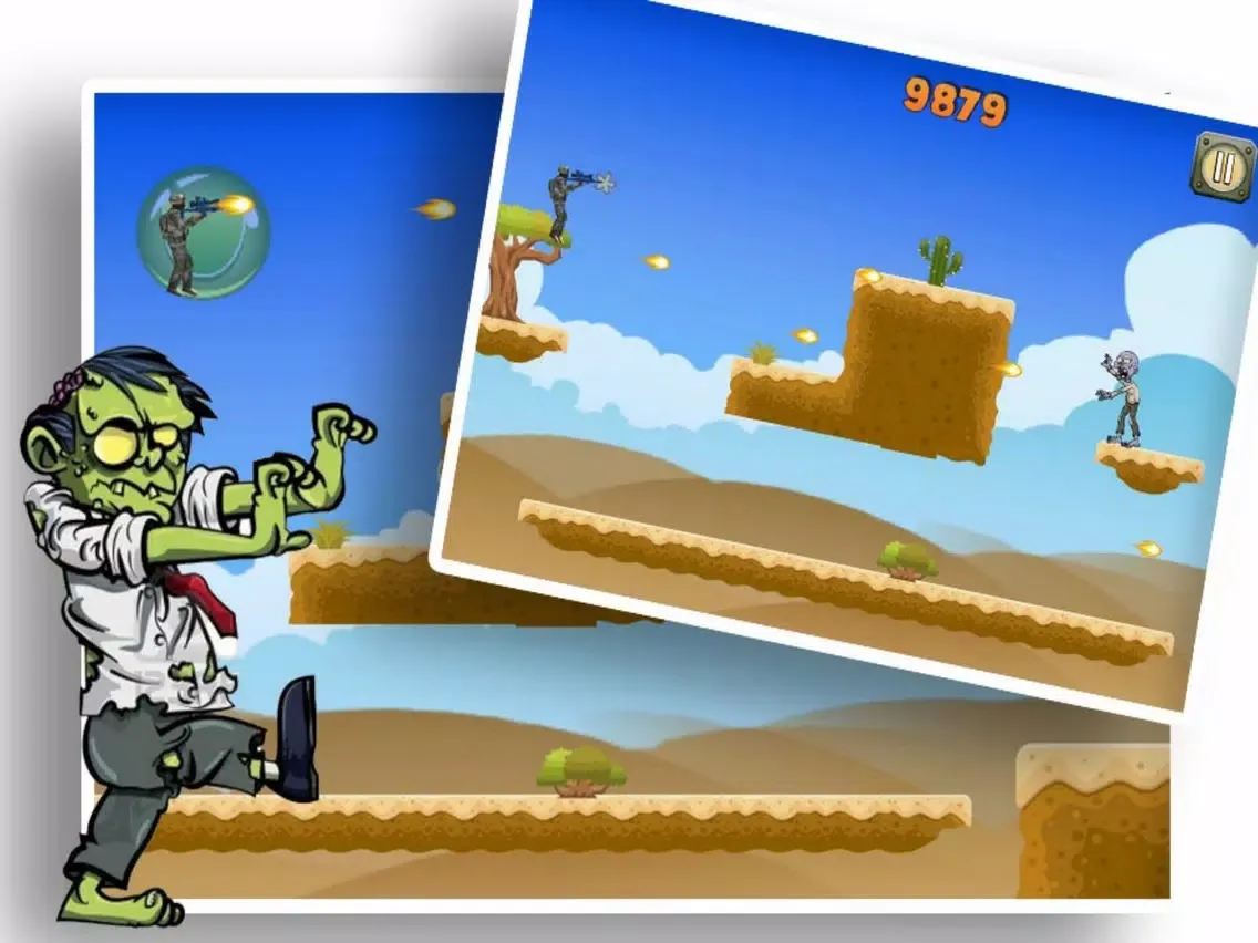 Capturas de pantalla de Hero Shoot Zombie Adventure iPad 