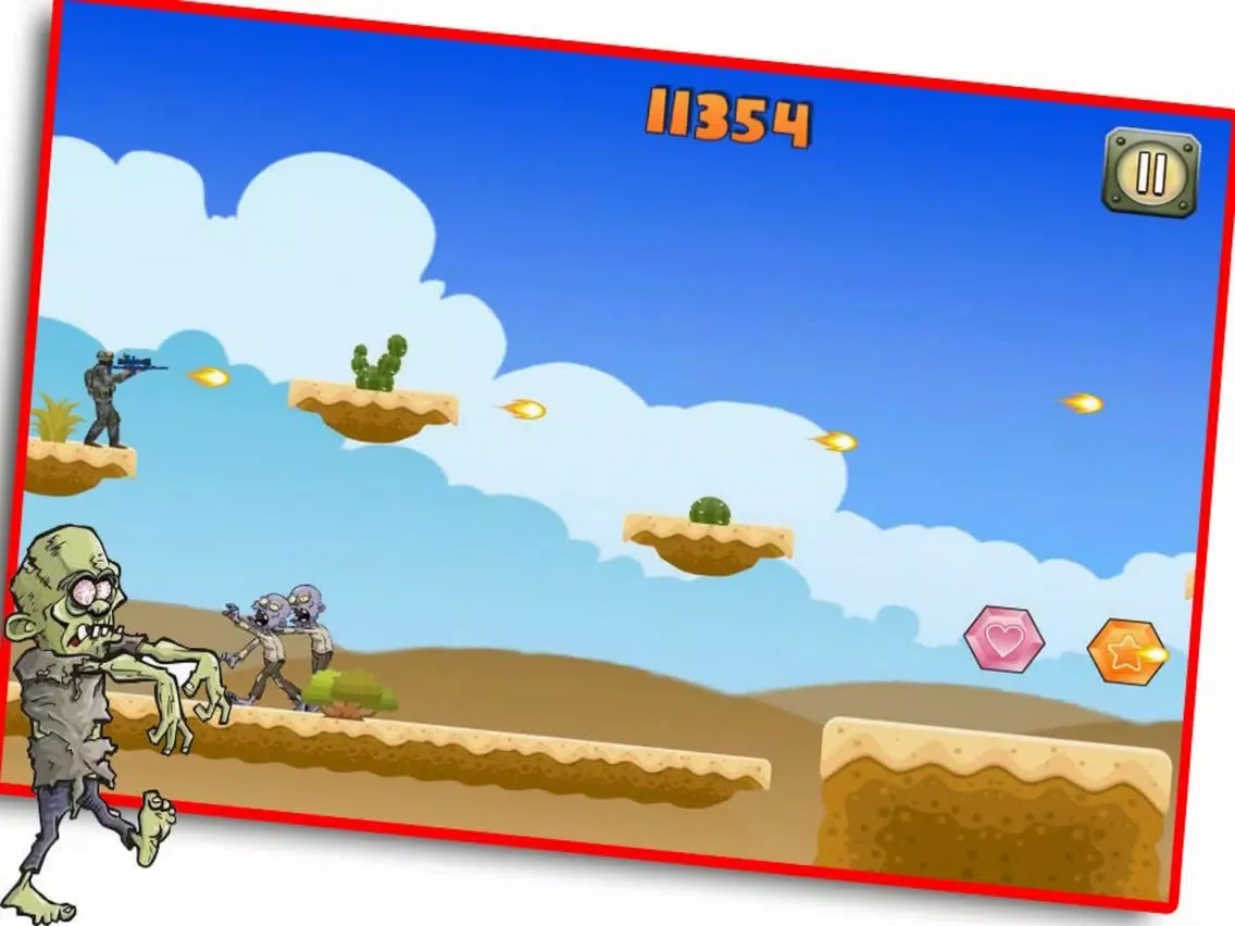 Capturas de pantalla de Hero Shoot Zombie Adventure iPad 