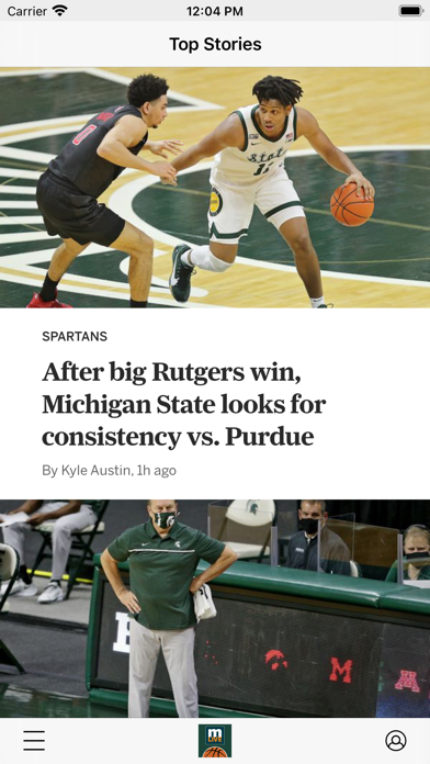 Spartans Basketball News Screenshots