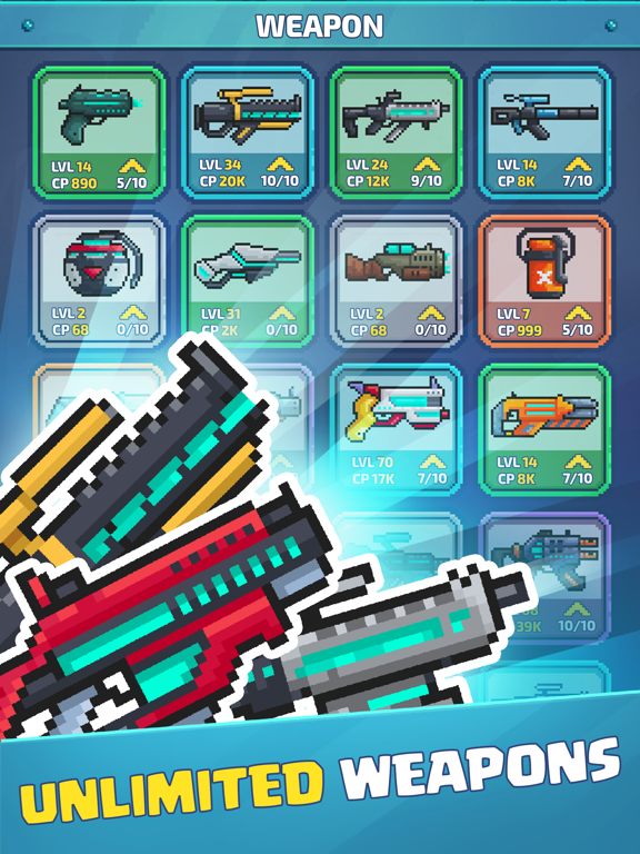 Firefighter: pixel shooter iPad Screenshots