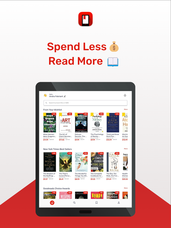 ReadAlert: Ebook Deals iPad Screenshots