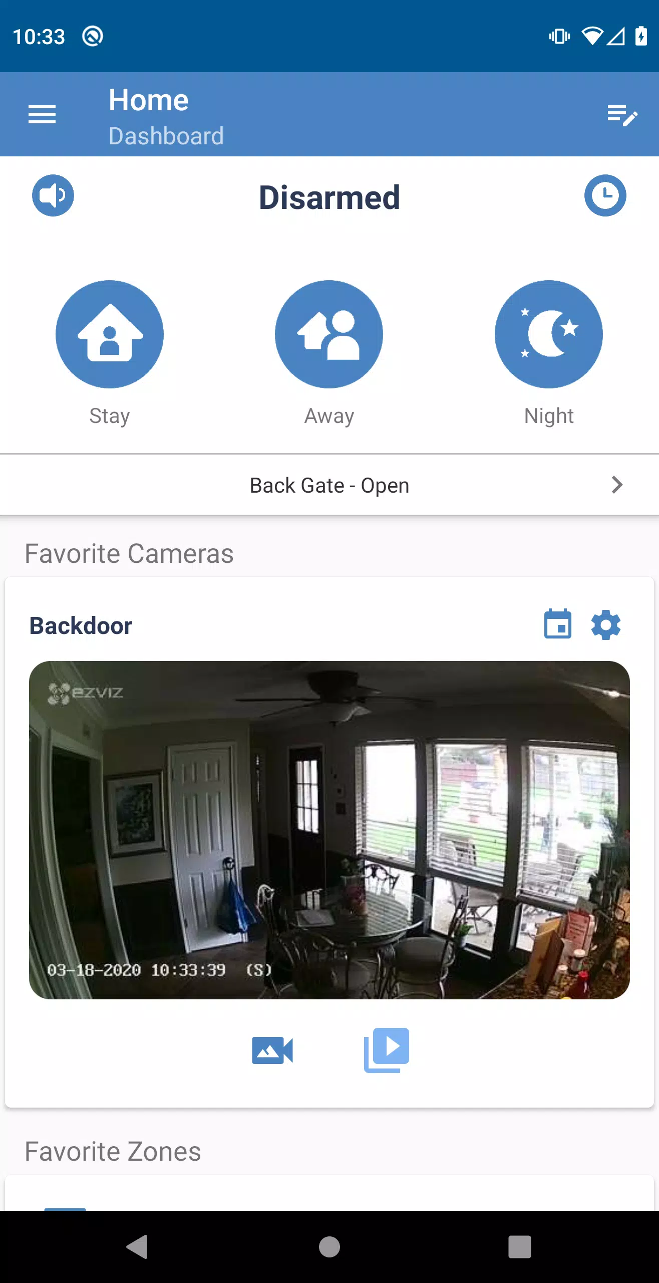 Alula Security Screenshots