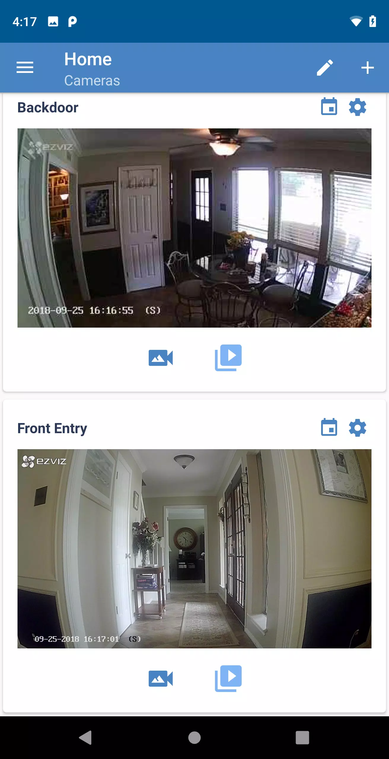 Alula Security Screenshots
