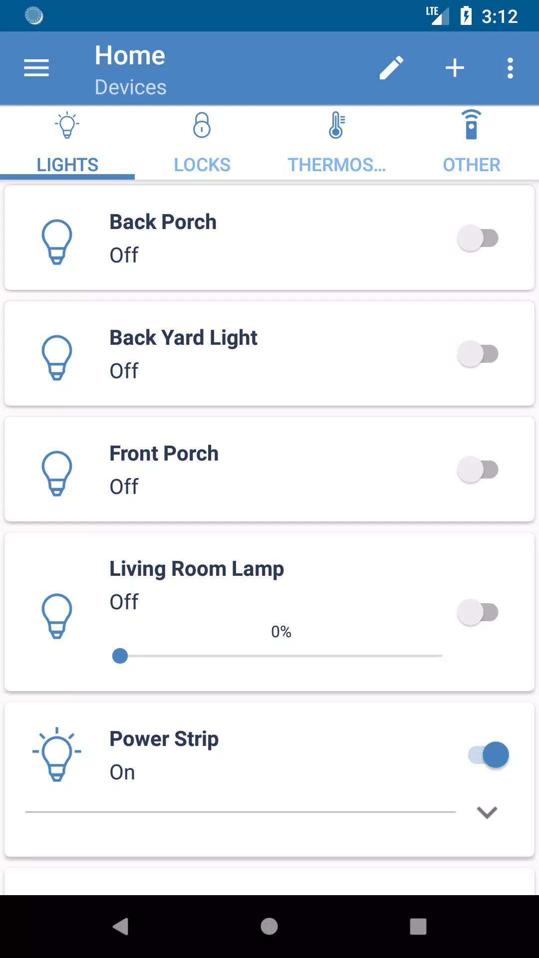 Alula Security Screenshots